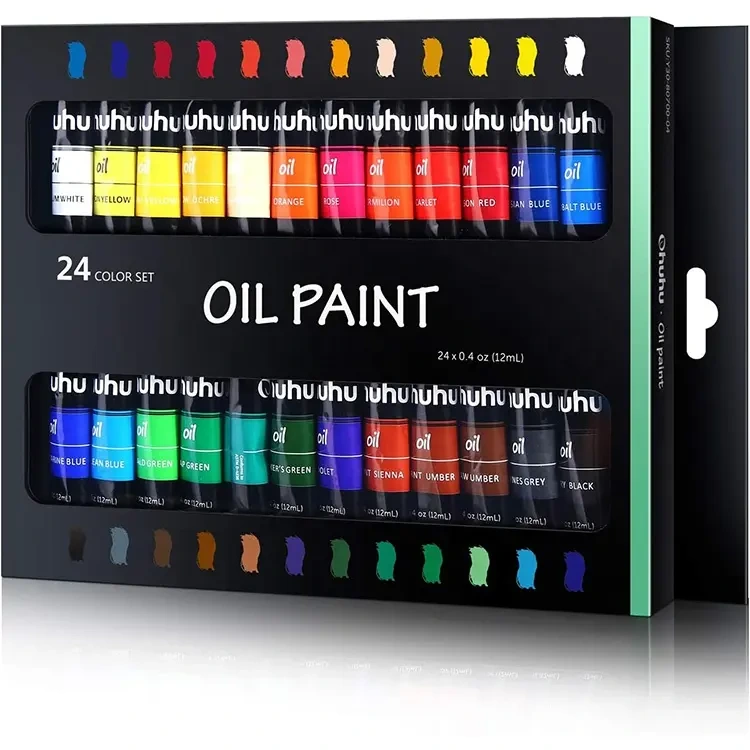 สีน้ำมันท่ออลูมิเนียม